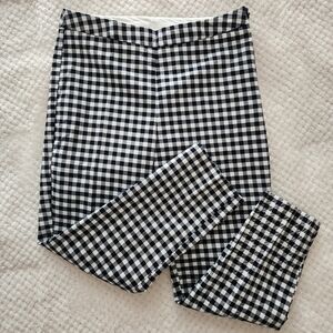Victoria Beckham For Target Checkered Pants Size 2